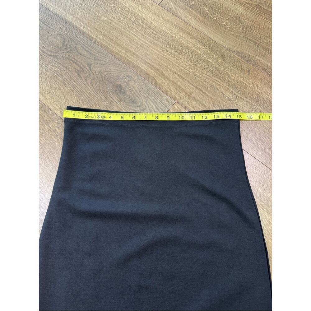 NWT Seraphine Maternity Body Con Jersey Stretch Midi Skirt Black Size Small - Picture 12 of 13